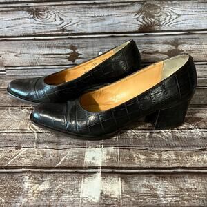 Vintage 1970’s Coach Pumps Made in Italy Model J 050 8-1/2 8.5